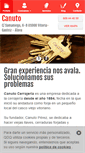 Mobile Screenshot of canuto-cerrajeria.com